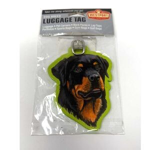 Rottweiler Dog Luggage tag - WestPort Pet Company